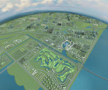 Modern Architectural Bird's-eye View Planning-ID:832952983