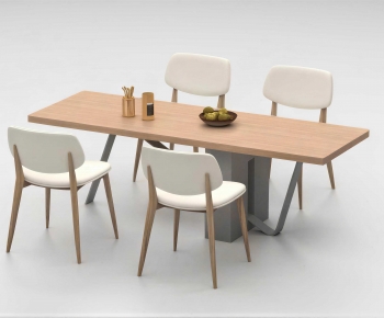 Modern Dining Table And Chairs-ID:879681173