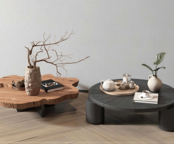 Wabi-sabi Style Coffee Table-ID:480482108