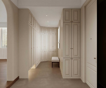 American Style Clothes Storage Area-ID:566267018
