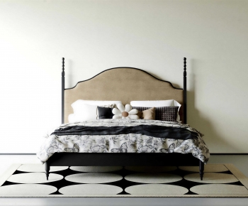 French Style Double Bed-ID:113419066