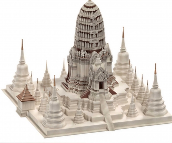 Southeast Asian Style Building Appearance-ID:405425074