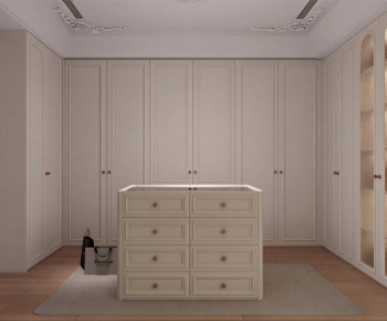 French Style Clothes Storage Area-ID:103619145