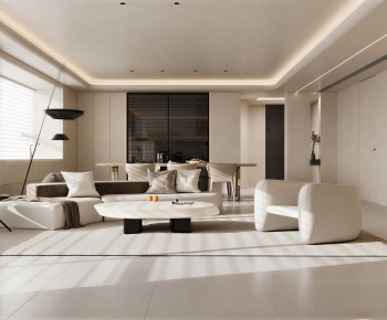 Modern A Living Room-ID:897390813