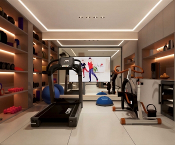 Modern Home Fitness Room-ID:169195898