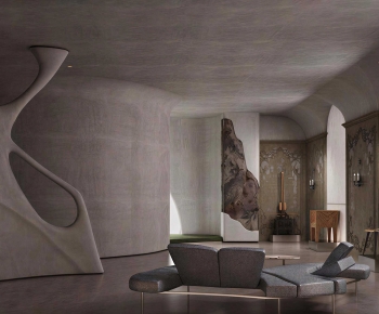 Modern Exhibition Hall-ID:321599963