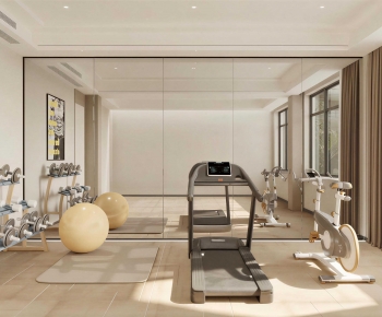 Modern Home Fitness Room-ID:478595029