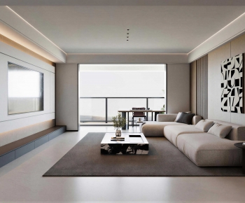 Modern A Living Room-ID:103700296