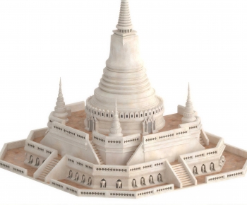 Southeast Asian Style Building Appearance-ID:748929028
