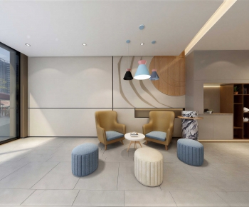 Modern Office Rest Area-ID:327029235