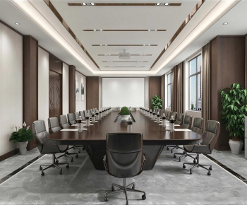 New Chinese Style Meeting Room-ID:272017009