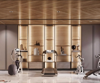 Modern Home Fitness Room-ID:311722998