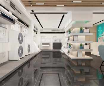 Modern Exhibition Hall-ID:404768949