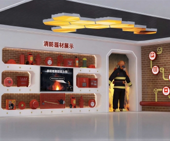 Modern Exhibition Hall-ID:587902075