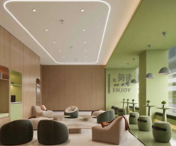 Modern Bookstore Book Bar-ID:949180143