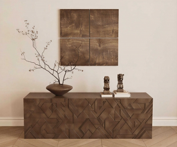 Wabi-sabi Style Console-ID:708904989