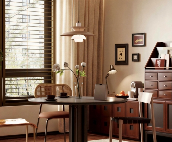 Modern Dining Table And Chairs-ID:536292086