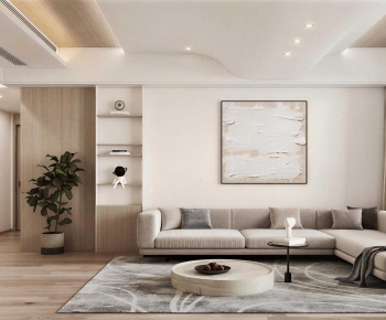 Modern A Living Room-ID:388696917