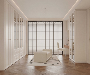 French Style Clothes Storage Area-ID:637779002