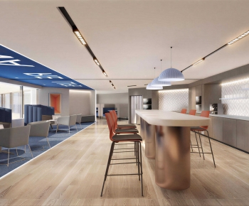 Modern Office Tea Room-ID:120096928