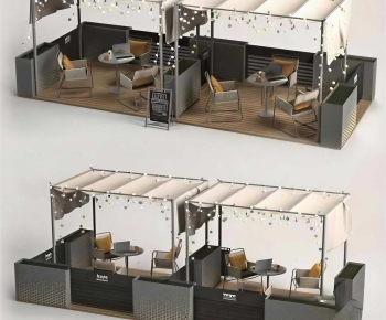 Industrial Style Outdoor Tables And Chairs-ID:514288905