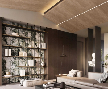 Modern A Living Room-ID:427526952