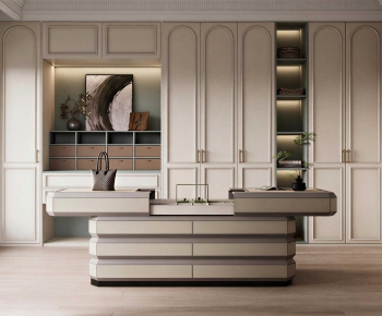 French Style Clothes Storage Area-ID:205109174