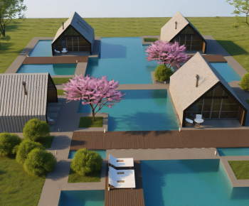 New Chinese Style Appearance Of Commercial Building-ID:917994021