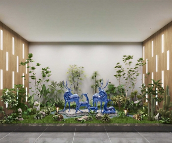 Modern Plant Landscaping-ID:650109057