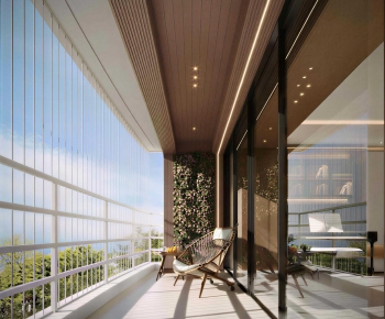 Modern Leisure Balcony-ID:219609788