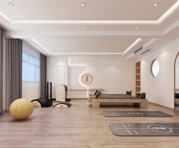 Modern Yoga Room-ID:605336903