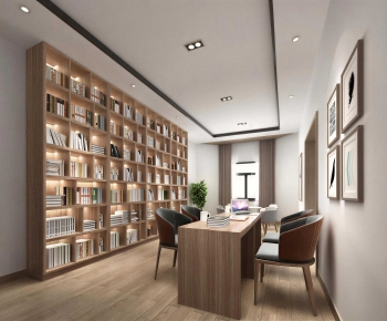 Modern Bookstore Book Bar-ID:223948963