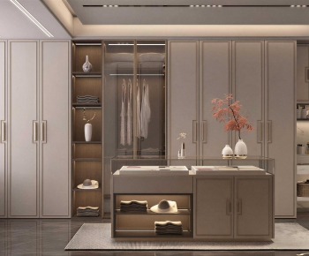 New Chinese Style Clothes Storage Area-ID:890147923