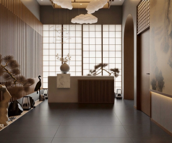 Japanese Style Lobby Hall-ID:961922883