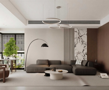 Modern A Living Room-ID:385888103