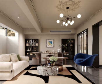 Modern A Living Room-ID:199348939
