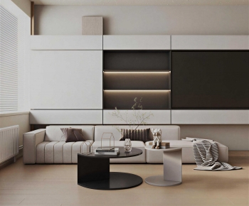 Modern A Living Room-ID:103909976