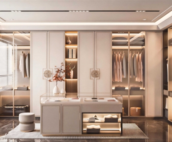 New Chinese Style Clothes Storage Area-ID:854907049