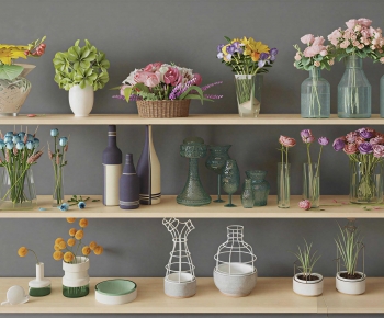 Modern Potted Green Plant-ID:320777896