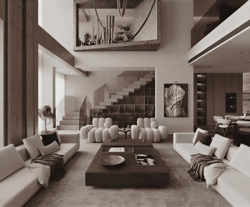 Modern A Living Room-ID:306886915