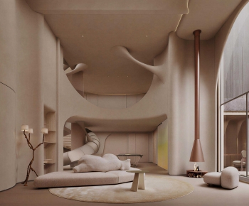 Modern A Living Room-ID:711801052
