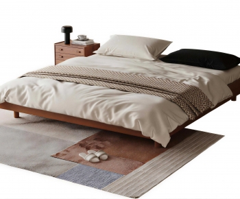 Modern Double Bed-ID:187175994