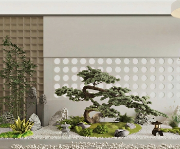 New Chinese Style Plant Landscaping-ID:938551901