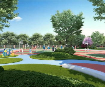 Modern Park Landscape-ID:944490914