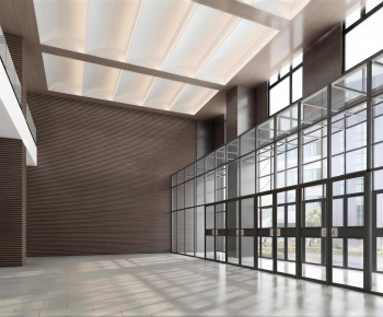 Modern Office Reception Desk-ID:976510086