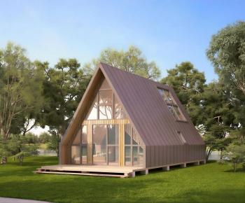 Modern Residential Building-ID:740653996