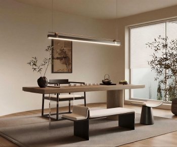 New Chinese Style Tea House-ID:667828089