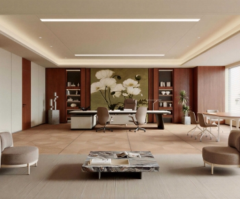 New Chinese Style Manager's Office-ID:510349994