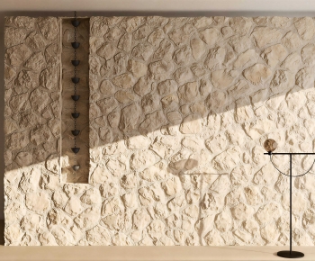Wabi-sabi Style TV Wall-ID:271085981
