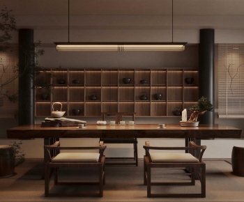 New Chinese Style Tea House-ID:876956949